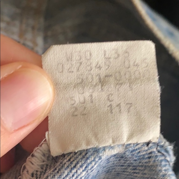 SOLD Vintage velvet original Levi’s - Picture 5 of 5